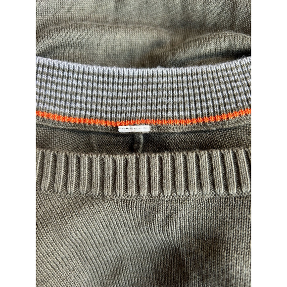 Women's Lululemon Olive Green Orange Long Sleeve lightweight Sweater, XS - Picture 5 of 6